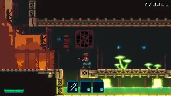 Момент активного игрового действия Limb Hunter