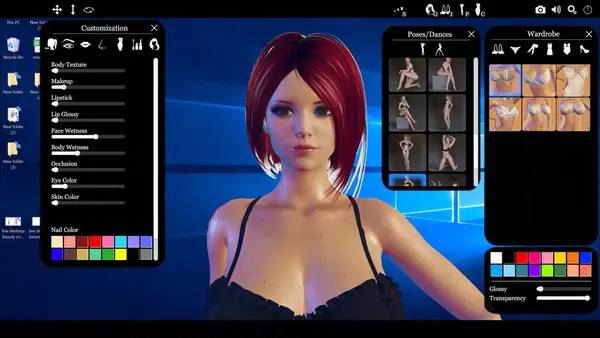 Момент активного игрового действия live Desktop Beauty