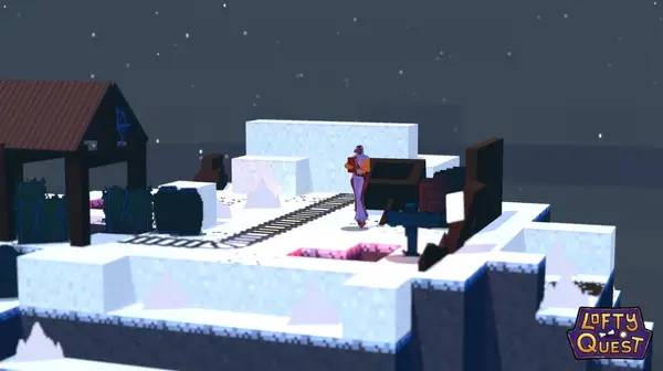 Момент активного игрового действия Lofty Quest