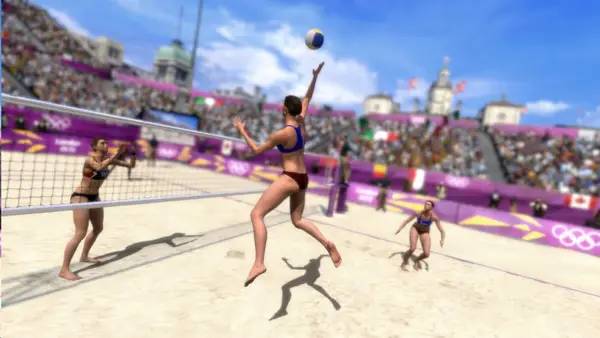 Момент активного игрового действия London 2012  The Official Video Game of the Olympic Games