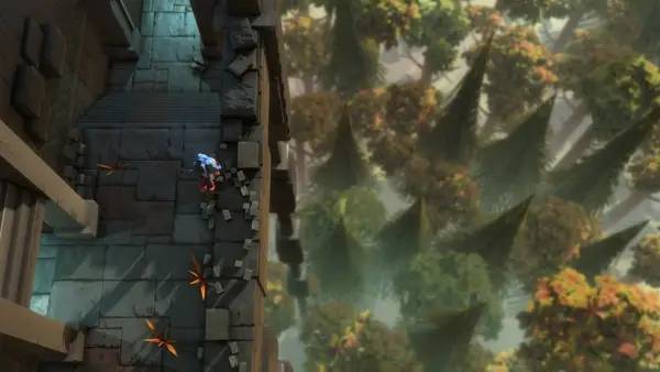 Момент активного игрового действия Lost God