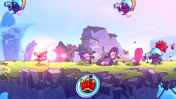 Момент активного игрового действия Lost Socks Naughty Brothers