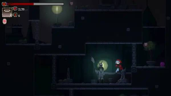 Момент активного игрового действия Lost Wish In the desperate world