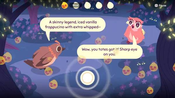 Момент активного игрового действия Lovebirb