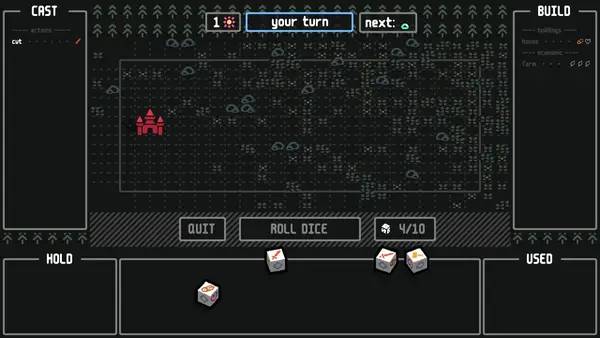 Момент активного игрового действия Luckitown