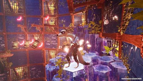 Момент активного игрового действия Lys