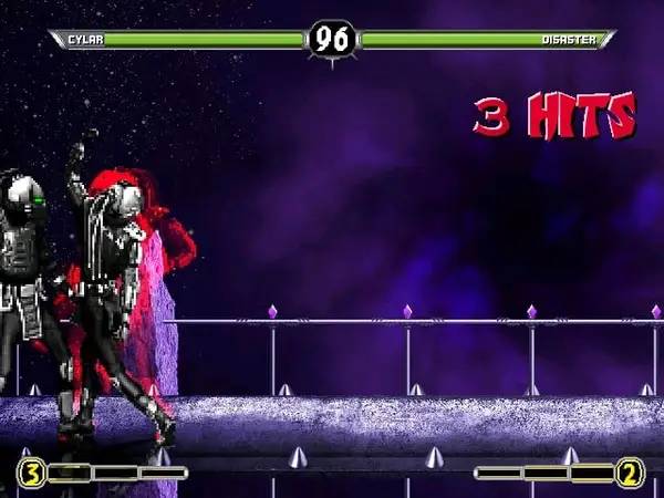Момент активного игрового действия M.U.G.E.N. Mortal Kombat 9