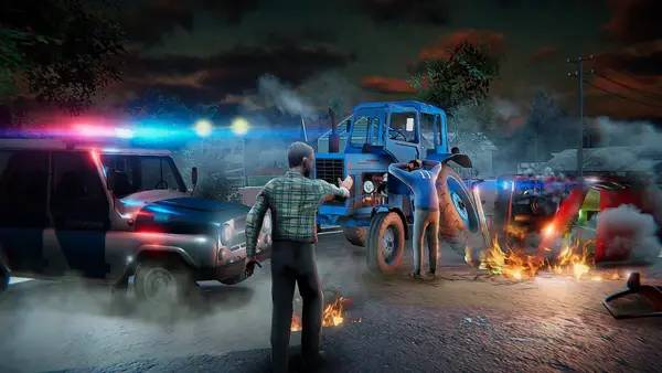 Момент активного игрового действия MadOut2 BigCityOnline