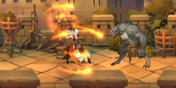 Момент активного игрового действия Magia X