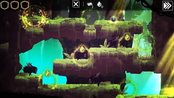 Момент активного игрового действия Magibot