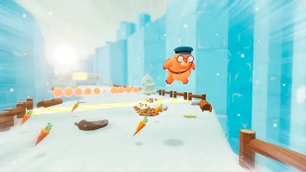 Момент активного игрового действия Mail Mole