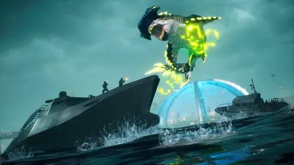 Момент активного игрового действия Maneater Truth Quest