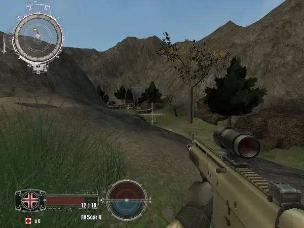 Момент активного игрового действия Marine Sharpshooter 4 Locked and Loaded