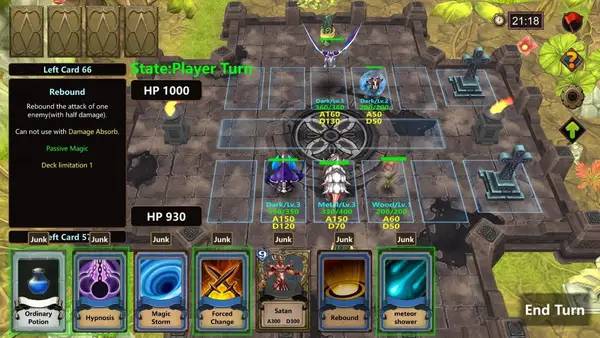 Момент активного игрового действия Master of LinCard