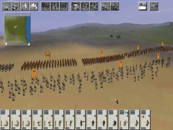 Момент активного игрового действия Medieval Total War - Collection