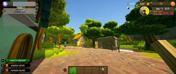 Момент активного игрового действия Medieval Shop Simulator