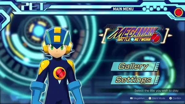 Момент активного игрового действия Mega Man Battle Network Legacy Collection Vol. 1