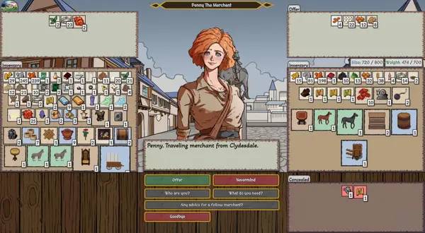 Момент активного игрового действия Merchant of the Six Kingdoms