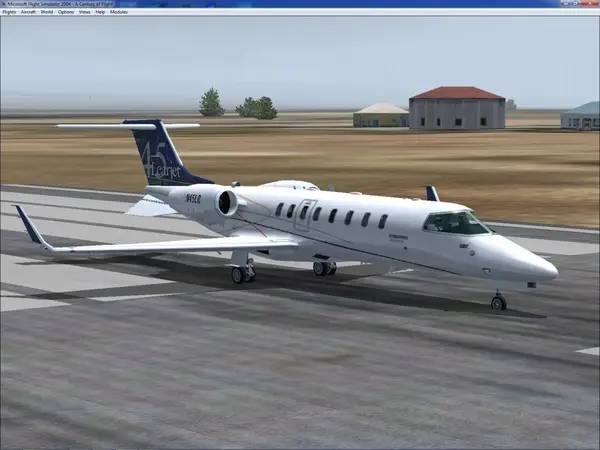 Момент активного игрового действия Microsoft Flight Simulator 2004 - A Century of Flight