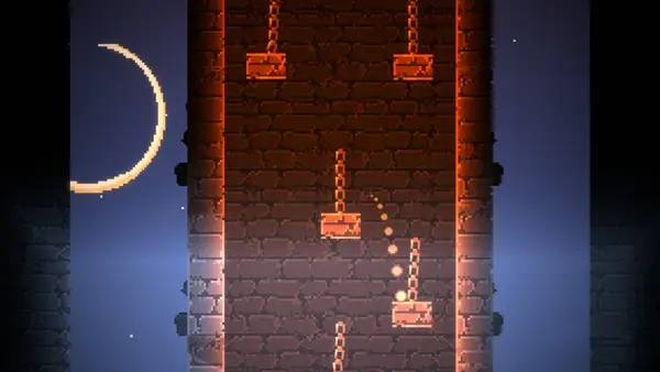 Момент активного игрового действия Mighty Fling