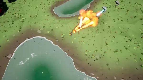 Момент активного игрового действия Moderium