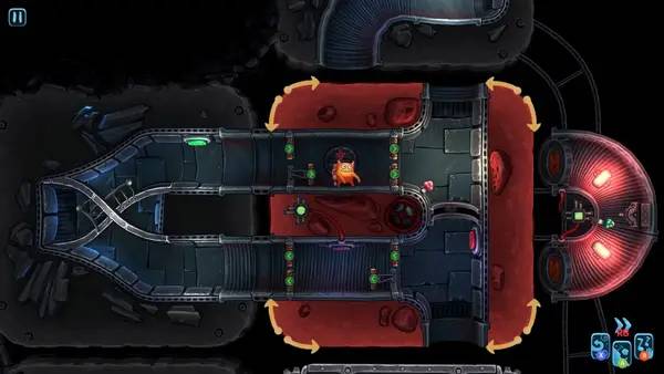 Момент активного игрового действия Molecats