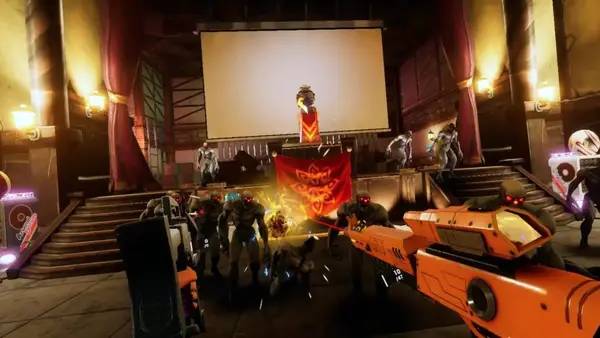 Момент активного игрового действия Monster Showdown