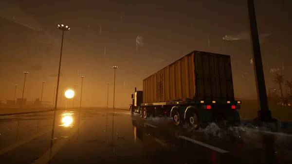 Момент активного игрового действия Motor Town Behind the wheel