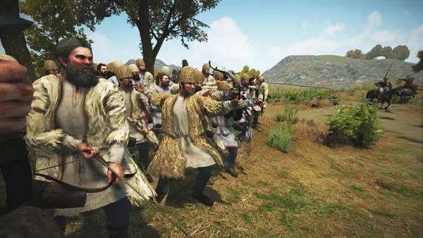 Момент активного игрового действия Mount & Blade 2  Bannerlord - In the Name of Jerusalem 2