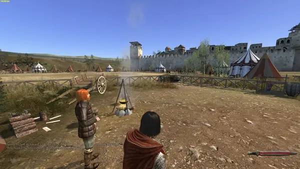 Момент активного игрового действия Mount & Blade Warband - BannerPage
