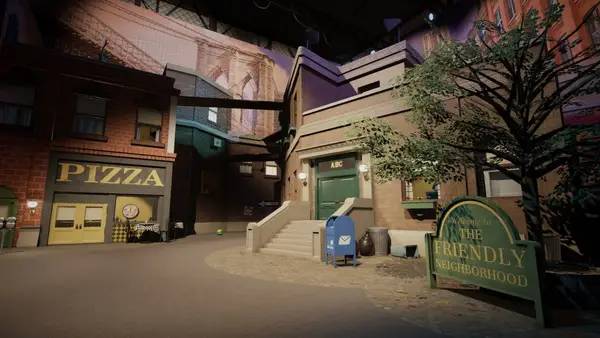 Момент активного игрового действия My Friendly Neighborhood