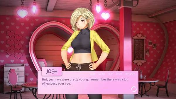 Момент активного игрового действия My Girlfriend – Adult Visual Novel