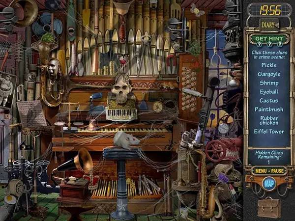 Момент активного игрового действия Mystery Case Files Ravenhearst