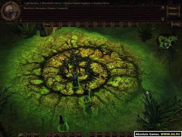 Момент активного игрового действия Myth 3 The Wolf Age