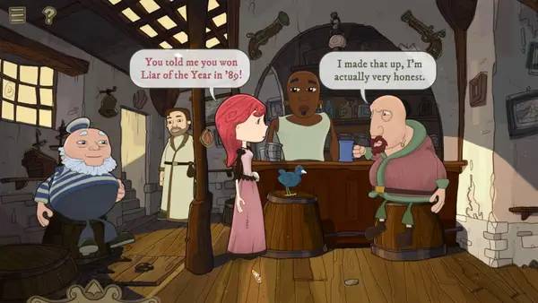 Момент активного игрового действия Nelly Cootalot The Fowl Fleet