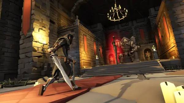 Момент активного игрового действия Never Return