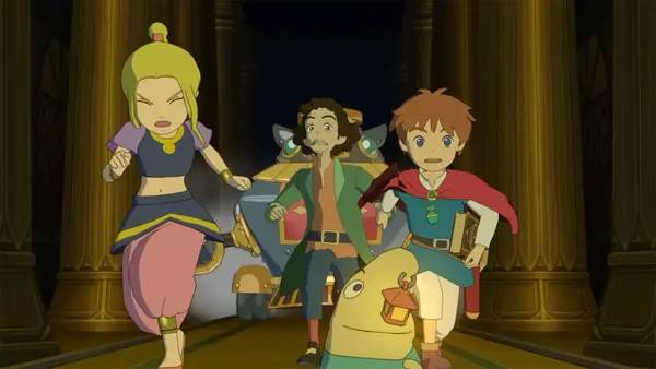 Момент активного игрового действия Ni no Kuni Wrath of the White Witch Remastered