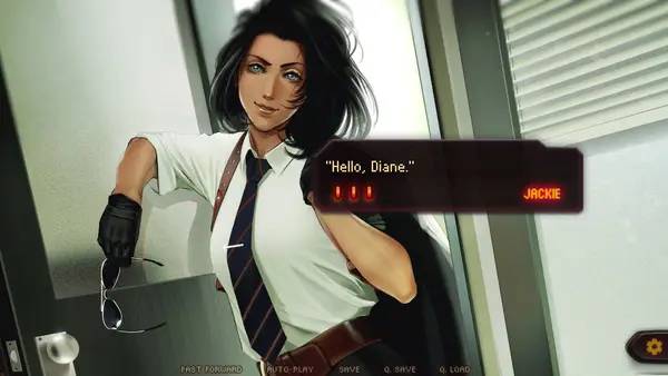 Момент активного игрового действия Night Cascades