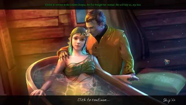 Момент активного игрового действия Nightmares from the Deep 2  The Siren`s Call
