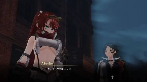 Момент активного игрового действия Nights of Azure 2 Bride of the New Moon