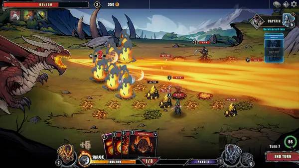 Момент активного игрового действия None Shall Intrude Descent