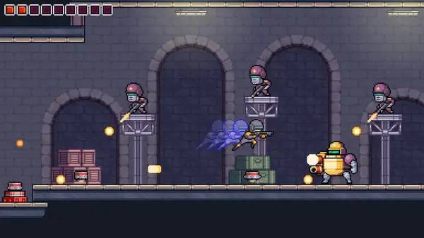 Момент активного игрового действия Omega Strike