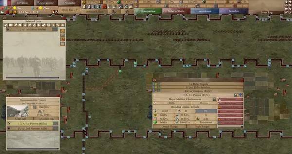 Момент активного игрового действия On The Western Front