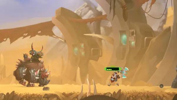 Момент активного игрового действия ONRAID