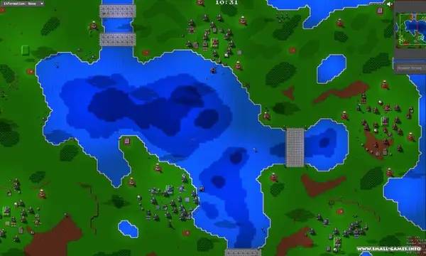 Момент активного игрового действия OpenHV