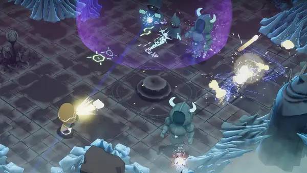 Момент активного игрового действия Overpower