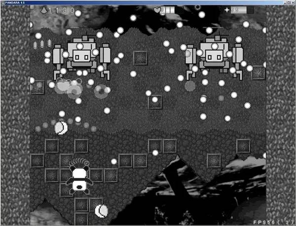 Момент активного игрового действия PANDARA