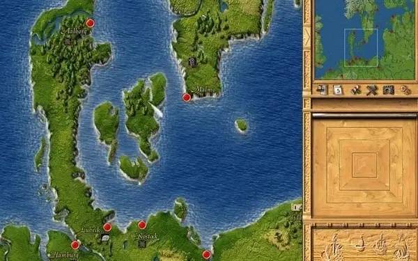 Момент активного игрового действия Patrician 2 Quest for Power