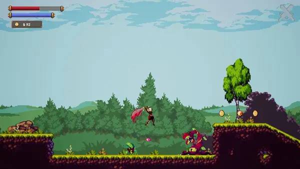 Момент активного игрового действия Peril by MDE