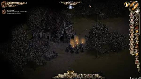 Момент активного игрового действия Plague Lords Witch Hunt